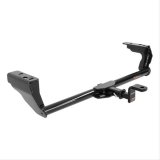CURT Class 2 Receiver Hitch 121403 Trailer Hitch, II, 1 1/4 in. Receiver, Black Powdercoated, Ford, Each thumbnail 1