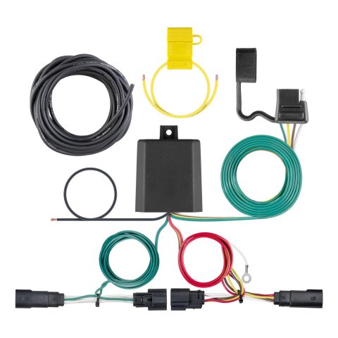 CURT Custom Wiring Connector Harnesses for 2019-2023 CHEROKEE - 56406 Vehicle Towing Harness Adapter, T-Connector, Jeep, Each
