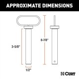Curt Manufacturing Clevis Pins 45805 Pin 1/2 Inch thumbnail 5