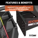 CURT A30 Fifth Wheel Trailer Hitches 16190 Hitch, Hitch, Gross Weight 30,000 lbs., Kit thumbnail 2