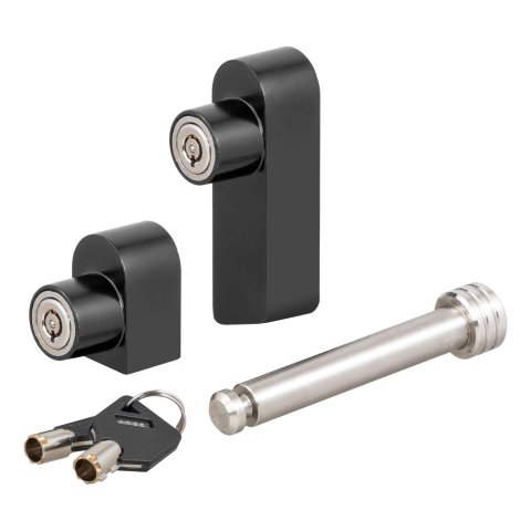 CURT Rebellion XD Tongue and Hitch Lock Sets 45932 Receiver Coupler Locks, Trailer Lock, Set