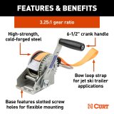 Curt Manufacturing Hand Winches 25002 Trailer Winch thumbnail 3