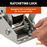 Curt Manufacturing Hand Winches 25002 Trailer Winch thumbnail 5
