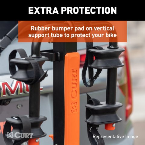 Curt Manufacturing Bike Racks 18412 CURT ActiveLink Ultra Hitch-Mounted Rack, 2 or 4 Bikes, 2" Shank thumbnail 4