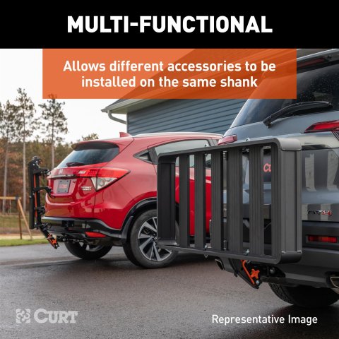 Curt Manufacturing Bike Racks 18412 CURT ActiveLink Ultra Hitch-Mounted Rack, 2 or 4 Bikes, 2" Shank thumbnail 8