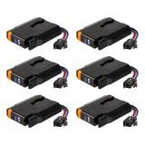 CURT Discovery NEXT Brake Controllers 511266 Trailer Controller, NEXT, Operates 2-8 Brakes, 1-4 Axles, LED, Under Dash Mount, Black, Plastic, Time Delay Activation, Set of 6 thumbnail 4