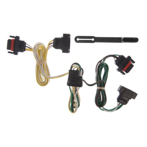 CURT Custom Wiring Connector Harnesses 55323 Vehicle Towing Harness Adapter, T-Connector, 2-Wire System, Chrysler/Dodge/Mitsubishi/Plymouth, Each