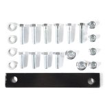 CURT Class 1 Receiver Hitch 11735 Trailer Hitch, I, 1-1/4 in. Receiver, Black, Square Tube, Ball Mount, Volkswagen, Each thumbnail 1