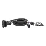 CURT Custom Wiring Connector Harnesses 56001 Vehicle Towing Harness Adapter, 7-Pole 5th Wheel or Gooseneck Harness, 10 Feet, Dodge, Kit thumbnail 1