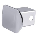 CURT Hitch Tube Covers 22171 Receiver Cover, 2 in. x 2 in., Chrome thumbnail 1