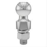 CURT Hitch Balls 40033 Ball, Chrome, 2 in. Ball, 1 in. Diameter Shank, 2.125 in. Length Shank, 6,000 lbs., Each thumbnail 1