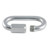 CURT Trailer Safety Chain Quick Links 82930 Chain, Link, Steel, Zinc Plated, 3/8 in. Diameter, 2,200 lb. Break Force, Each thumbnail 2