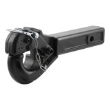 CURT Forged Pintle Hooks 48005 Hitch, Hook, 2 in. Square Receiver Mount, 10,000 lbs. GTW, Steel, Black, Each thumbnail 1