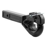 CURT Forged Pintle Hooks 48005 Hitch, Hook, 2 in. Square Receiver Mount, 10,000 lbs. GTW, Steel, Black, Each thumbnail 2