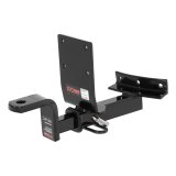 CURT Class 1 Receiver Hitch 112553 Trailer Hitch, I, 1/4 in. Receiver, Black Powdercoated, for Nissan, Each thumbnail 3