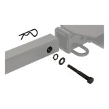 CURT Premium Hitch-Mounted Bike Racks 18065 Racks, Rack, Frame-Style Rack, Hitch Mount, 2 in. Receiver Size, 5 Capacity, Steel, Black, Each thumbnail 5