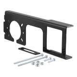 CURT Trailer Wire Connector Brackets 58000 Bracket, Type, Steel, Black, Designed for 2 in. Square Tube Receiver Hitch, Each thumbnail 1