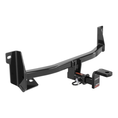 CURT Class 1 Receiver Hitch 113783 Trailer Hitch, I, 1-1/4 in. Receiver, Ball Mount, Black, Nissan, Each thumbnail 3