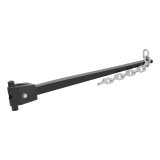 CURT Trunnion Bar Weight Distribution Hitches 17333 Hitch, Trunnion, 1,500 lbs. Tongue Weight, 15,000 lbs. Gross Trailer Weight, Kit thumbnail 6