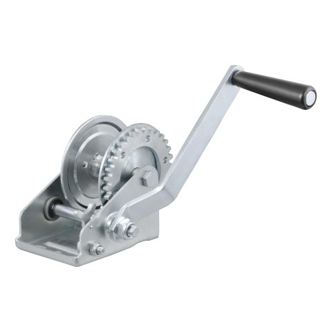 CURT Hand Winches 29423 Winch, Manual, 3.25:1 Gear Reduction Ratio, 900 lbs. Pull Rating, 6.50 in. Handle Length, Each