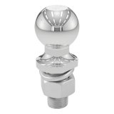 CURT Hitch Balls 40166 Ball, 2 in., 1.000 in. Shank Diameter, 2.125 in. Shank Length, 6,000 lbs. Capacity, Steel, Chrome, Each thumbnail 3