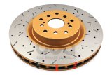 DBA HD Series 4000XS Brake Rotors for 2004-2014 IMPREZA, 2015 WRX, 2015-2016 WRX STI - DBA4654XS-10 Disc Rotor, Cross-Drilled, Slotted, 4000 XS Series, Uni-Directional, Subaru, Front, Each thumbnail 4