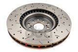 DBA HD Series 4000XS Brake Rotors for 2004-2014 IMPREZA, 2015 WRX, 2015-2016 WRX STI - DBA4654XS-10 Disc Rotor, Cross-Drilled, Slotted, 4000 XS Series, Uni-Directional, Subaru, Front, Each thumbnail 5