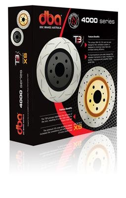 DBA Street Series T2 Disc Brake Rotors DBA475S Rotor, Slotted, Series, Uni-Directional, Acura, Honda, Rear, Each thumbnail 2
