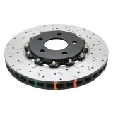 DBA HD Series 5000XS Brake Rotors for 2005-2014 MUSTANG - DBA52113BLKXS Rotor, 5000XS, Vented, Cross-Drilled and Slotted Surface, Iron, Black Painted, Ford, Front, Each thumbnail 3