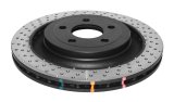 Disc Brakes Australia USA LLC Brake Rotors DBA42165XD 4000 XD Crossdrilled and Dimpled KP [ Ford Mustang 15-> R ] thumbnail 1