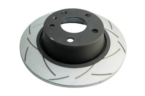 Disc Brakes Australia USA LLC Brake Rotors DBA2829S Street T2 Slotted SLD [ Audi TT 8J 06-14 R ]