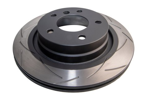Disc Brakes Australia USA LLC Brake Rotors DBA967S Street T2 Slot [ BMW E46 325 & 328 98-> R ]