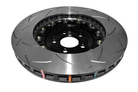 Disc Brakes Australia USA LLC Brake Rotors DBA52778BLKS 5000 Assembled Two Piece BLACK T3 Slotted KP [ Audi S6 V10 06-12 F ] thumbnail 3