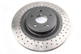 Disc Brakes Australia USA LLC Brake Rotors DBA43342XD 4000 Crossdrilled/Dimpled KP [ Kia Stinger Series CK GT, 330S & 330Si 3.3L V6 07/17-> F ] thumbnail 2