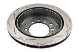 DBA Club Spec 4000 T3 Brake Rotors DBA42737S Rotor, T3, Vented, Slotted Surface, Iron, Black Painted, Lexus, Toyota, Rear, Each thumbnail 4