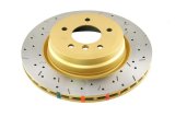 DBA HD Series 4000XS Brake Rotors DBA42859XS Disc Rotor, Cross-Drilled, Slotted, 4000 XS Series, Uni-Directional, BMW, Rear, Each thumbnail 4