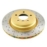 DBA HD Series 4000XS Brake Rotors DBA42859XS Disc Rotor, Cross-Drilled, Slotted, 4000 XS Series, Uni-Directional, BMW, Rear, Each thumbnail 8