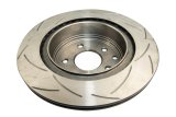 DBA Street Series T2 Disc Brake Rotors DBA2309S Rotor, Slotted, Series, Uni-Directional, Infiniti, Nissan, Rear, Each thumbnail 4