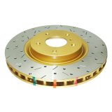 DBA HD Series 4000XS Brake Rotors for 2003-2008 350Z, 2003-2005 G35 - DBA4600XS Disc Rotor, Cross-Drilled, Slotted, 4000 XS Series, Uni-Directional, Infiniti, Nissan, Front, Each thumbnail 5