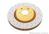 DBA HD Series 4000XS Brake Rotors for 2003-2008 350Z, 2003-2005 G35 - DBA4600XS Disc Rotor, Cross-Drilled, Slotted, 4000 XS Series, Uni-Directional, Infiniti, Nissan, Front, Each thumbnail 6