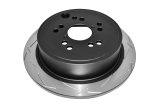DBA Club Spec 4000 T3 Brake Rotors DBA42659S-10 Rotor, T3, Solid, Slotted Surface, Iron, Black Painted, Subaru, Rear, Each thumbnail 7