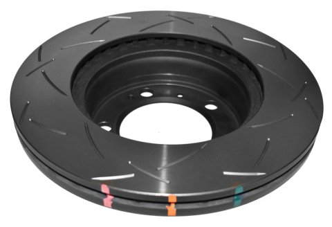 DBA Club Spec 4000 T3 Brake Rotors for 1997-2016 BOXSTER - DBA42398S Series Slotted Rotor thumbnail 3