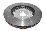 Disc Brakes Australia USA LLC Brake Rotors DBA52778SLVXD 5000 Fully Assembled 2-piece CLEAR Anodised Hat Cross Drilled/Dimpled KP [ Audi S6 V10 06-12 F ] thumbnail 4