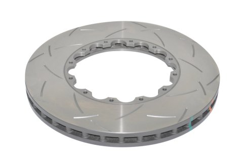 Disc Brakes Australia USA LLC Brake Rotors DBA52830.1S 5000 Rotor T3 Slotted - KP 340mm x 30mm [ VW GOLF 'R' MK 7 F ] NAS Nuts Included