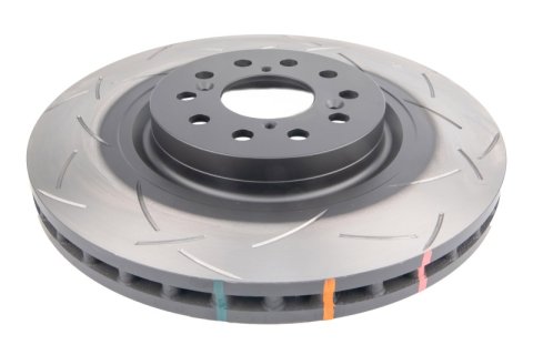 Disc Brakes Australia USA LLC Brake Rotors DBA43700S 4000 T3 Slot PP [ Honda Civic Type R FK Series FK8 Chass 228kw 09/17 -> F ] thumbnail 1