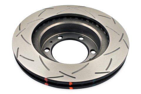 DBA Club Spec 4000 T3 Brake Rotors DBA42716S Disc Rotor, Slotted Design, Series, Uni-Directional, Toyota, Lexus, Front, Each thumbnail 4