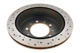 DBA HD Series 4000XS Brake Rotors DBA42723XS Disc Rotor, Cross-Drilled, Slotted, 4000 XS Series, Uni-Directional, Toyota, Rear, Each thumbnail 5