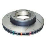 DBA HD Series 4000XS Brake Rotors DBA4788XS Disc Rotor, Cross-Drilled, Slotted, 4000 XS Series, Uni-Directional, Lexus, Toyota, Front, Each thumbnail 9