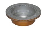 DBA Street Series X-Gold Disc Brake Rotors DBA789X Rotor, Cross-Drilled, Slotted, X-Gold, Uni-Directional, Lexus, Rear, Each thumbnail 5