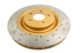 DBA HD Series 4000XS Brake Rotors for 2008-2015 LANCER - DBA42224XS Disc Rotor, Cross-Drilled, Slotted, 4000 XS Series, Uni-Directional, Mitsubishi, Front, Each thumbnail 8